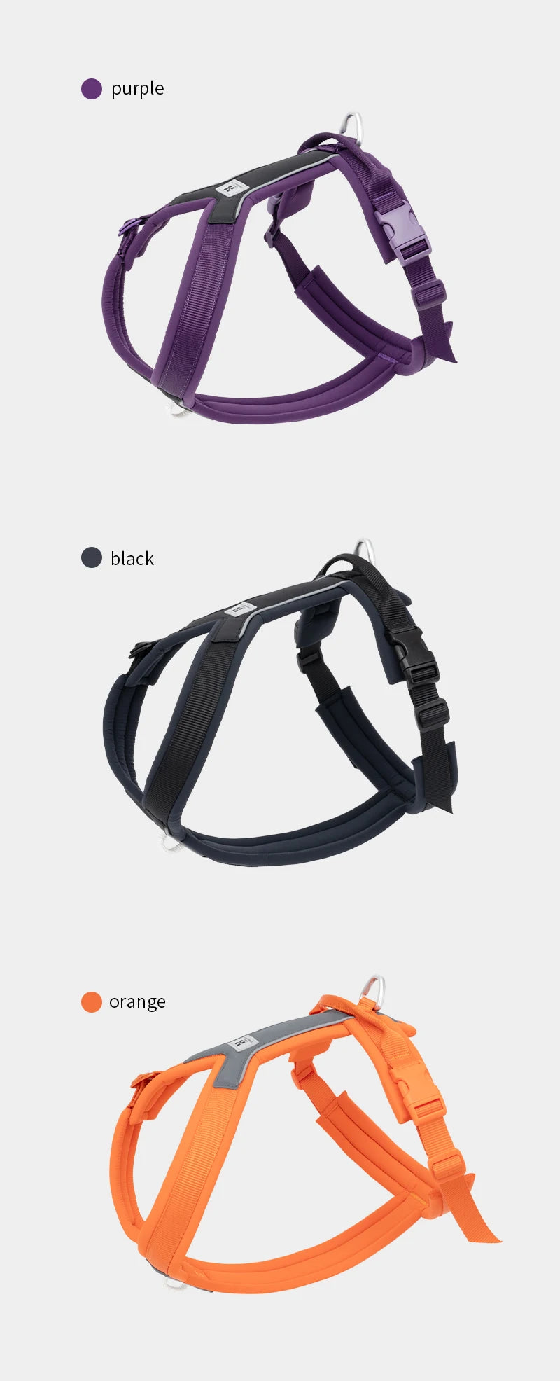 No-Pull Dog Harness – Reflective, Padded & Escape-Proof for All Sizes