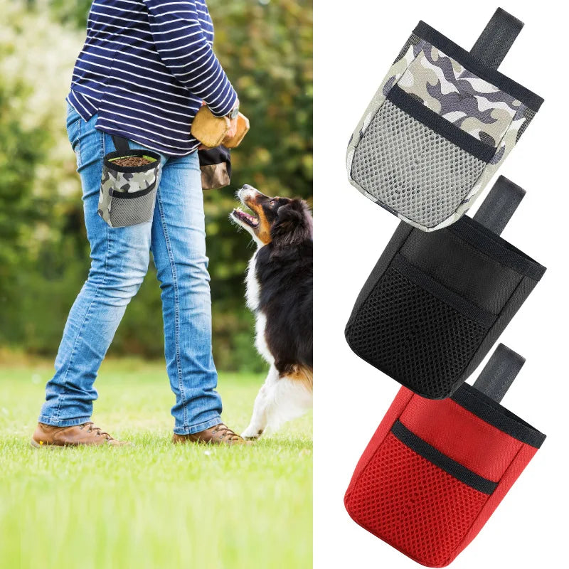 Dog Treat Pouch with Poop Bag Dispenser – 3-in-1 Walking Bag