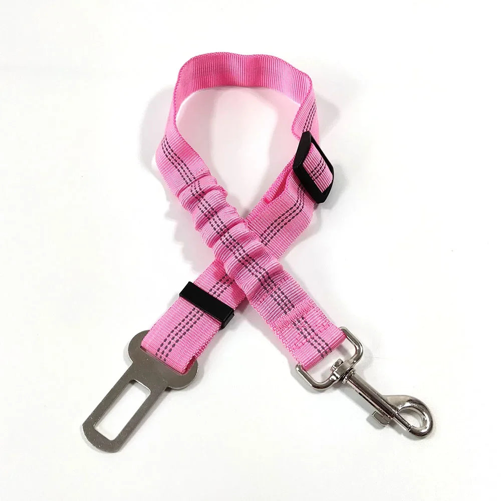 Dog Car Seat Belt – Adjustable, Durable & Available in Multiple Colors