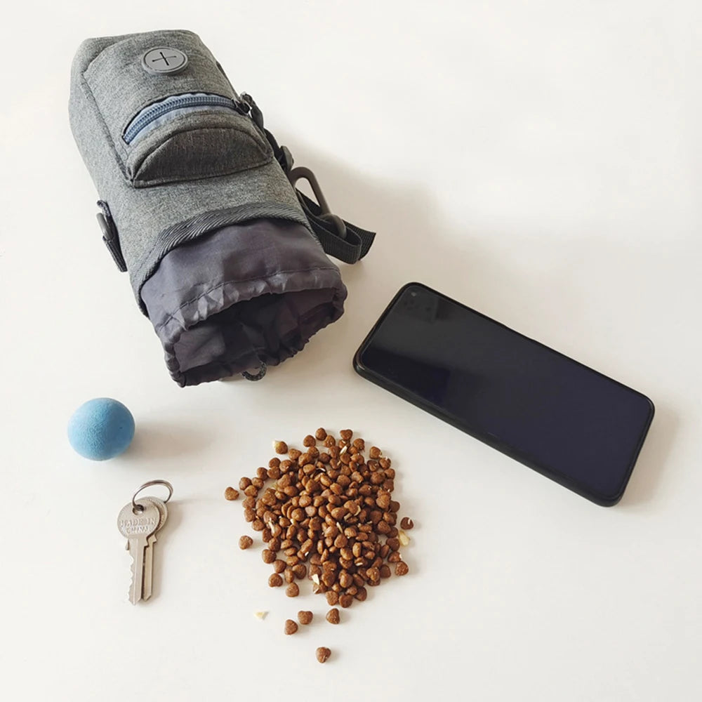 Dog Treat Pouch – Hands-Free Training Bag with Waist Clip