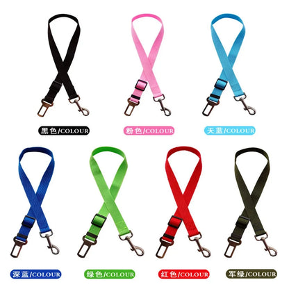 Easy Dog Car Seat Belt, Mutli Colors