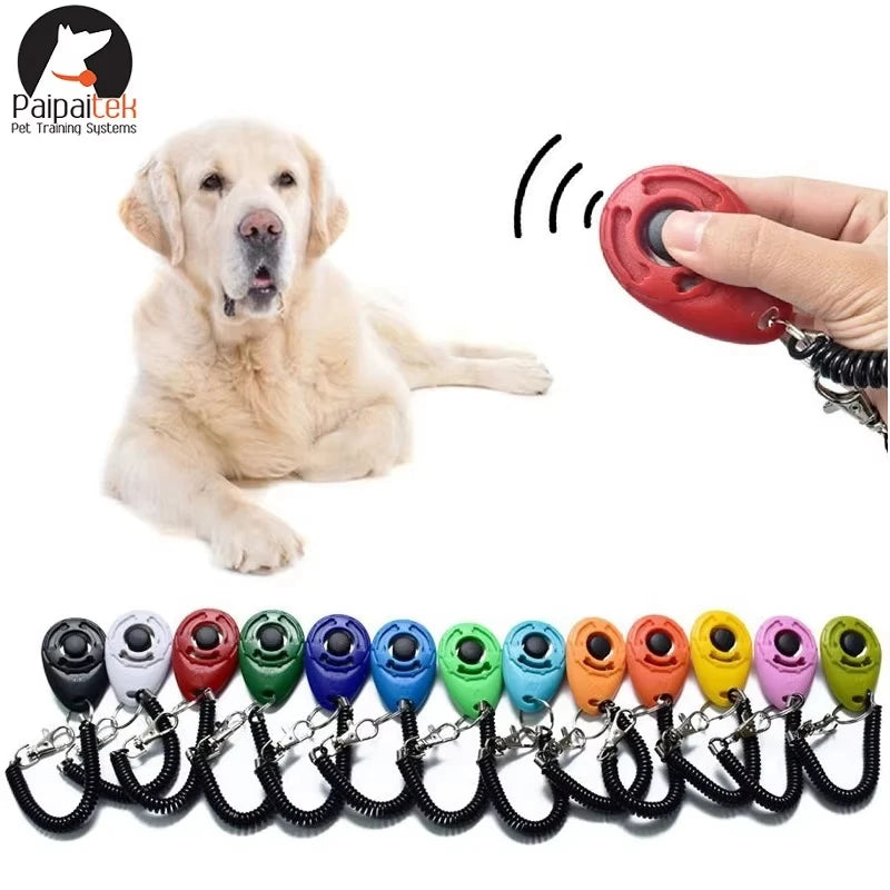 Dog Training Clicker with Wrist Strap – 7 Colors