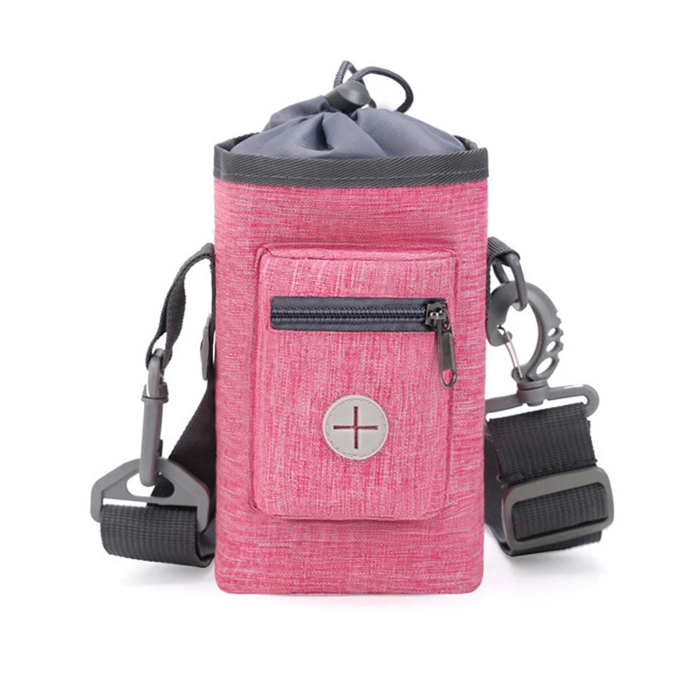 Dog Treat Pouch – Hands-Free Training Bag with Waist Clip