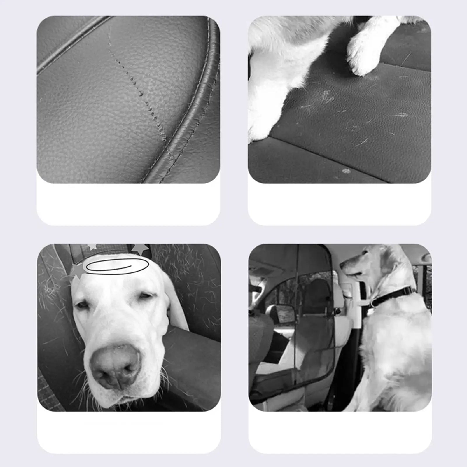 Dog Car Seat – Waterproof, Non-Slip & Comfortable for Small & Medium Dogs