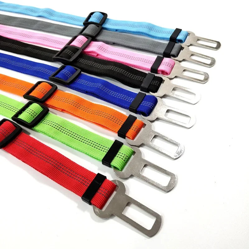 Dog Car Seat Belt – Adjustable, Durable & Available in Multiple Colors