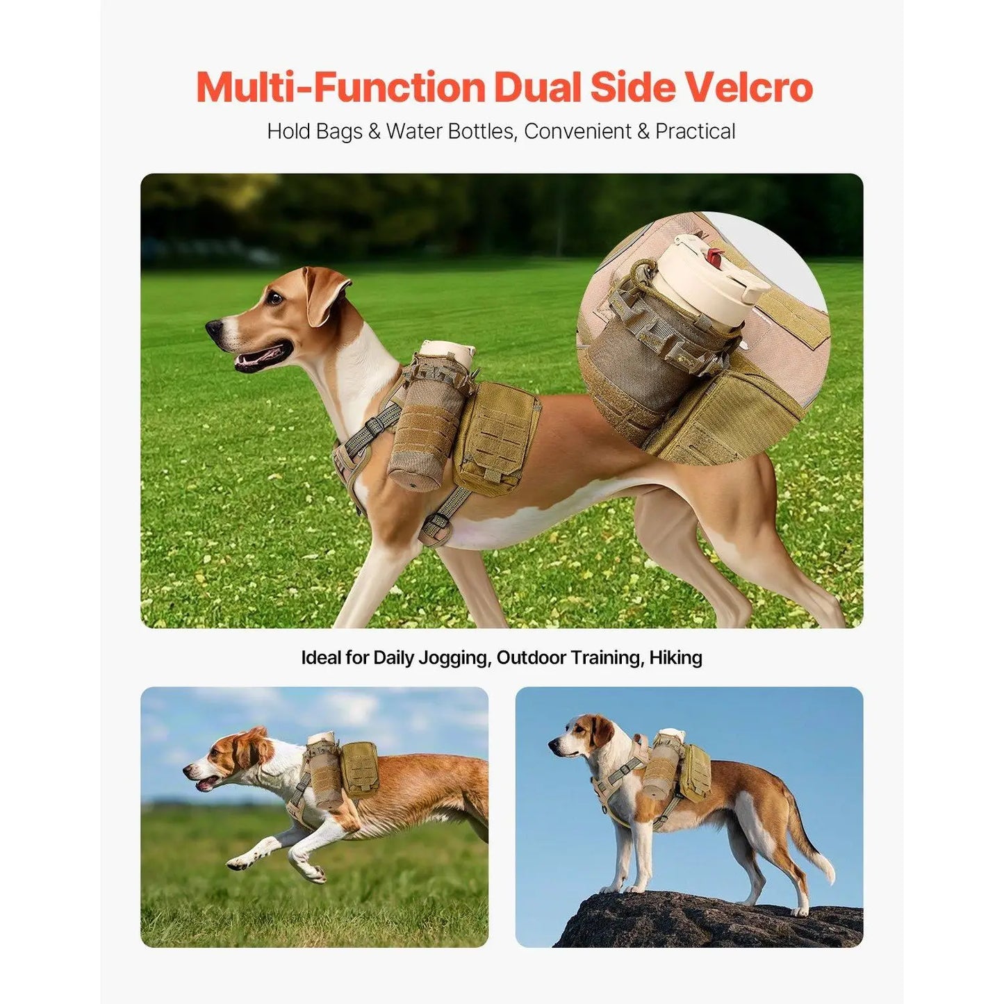 Dog Harness, No Pull Pet, High Quality