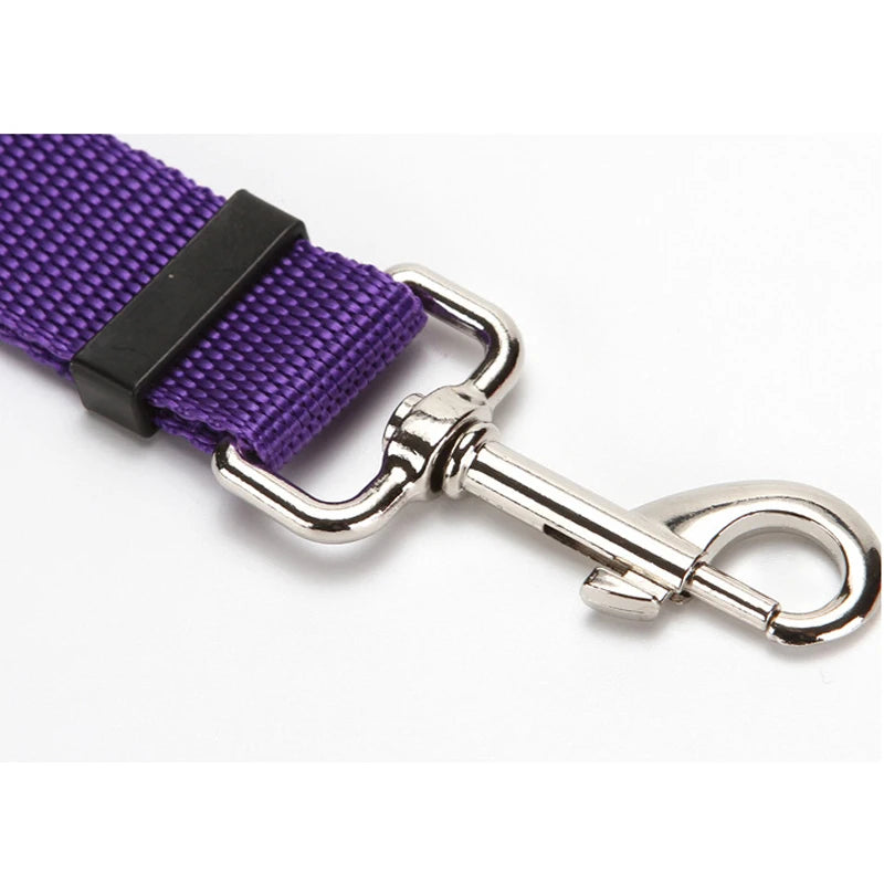 Car Backseat Safety Belt Solid Color Two-in-one Pet