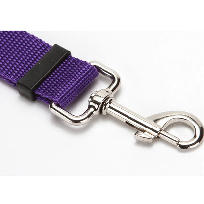 Car Backseat Safety Belt Solid Color Two-in-one Pet