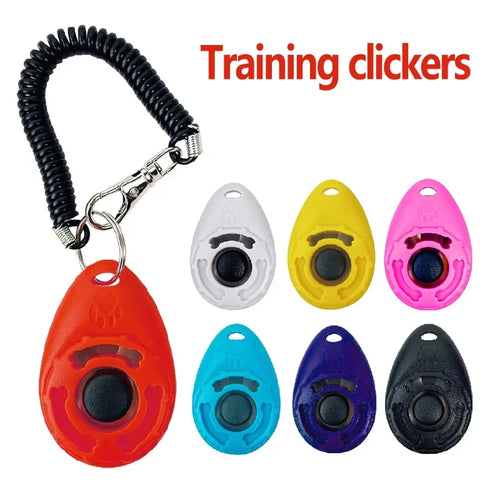 Dog Training Clicker with Wrist Strap – 7 Colors